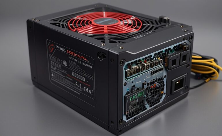 PSU power supply unit fan not spinning