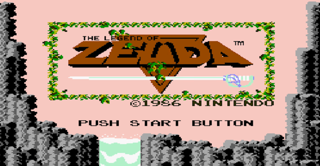 Legend of Zelda timeline - Original Zelda game 1986
