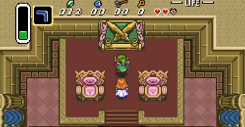 A Link to the Past Screenshot SNES