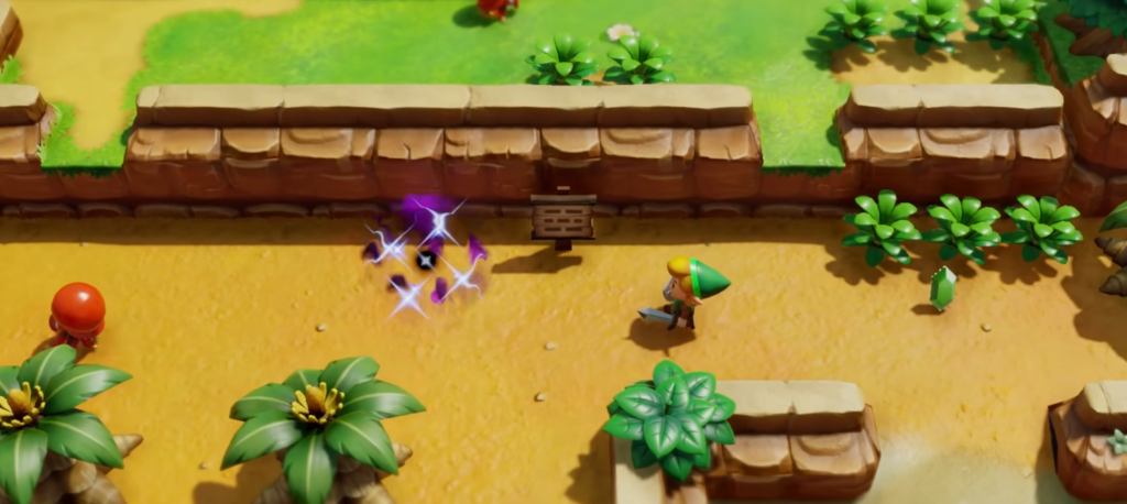 Link’s Awakening (2019) screenshot gameplay Nintendo Switch