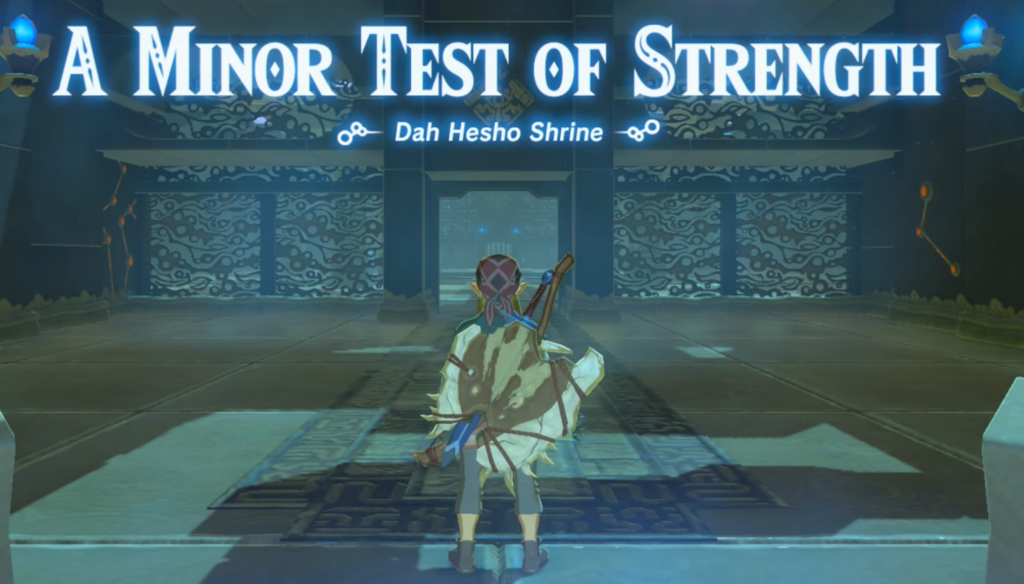 A Minor Test of Strength - Dah Hesho Shrine BotW 