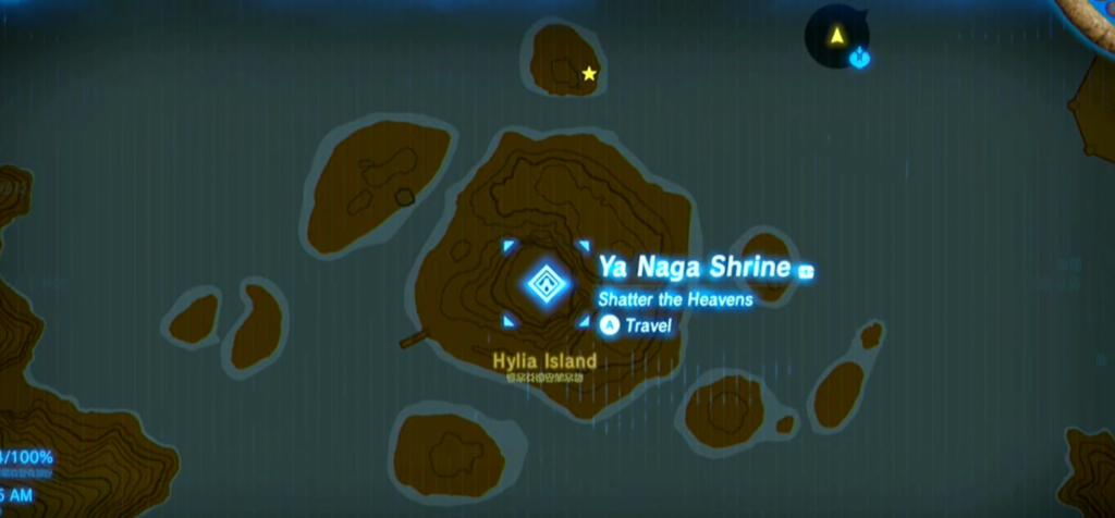 Mei location for the quest "A wife washed away" BoTW