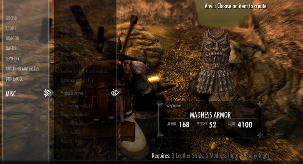 Skyrim Madness armor- Screenshot