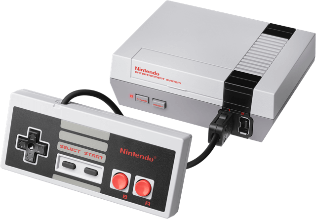 nintendo NES console