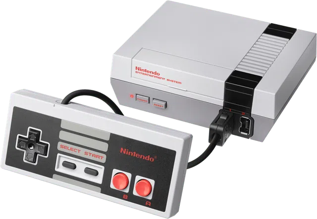 nintendo NES console