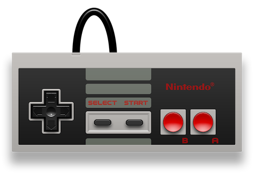 NES gaming controller